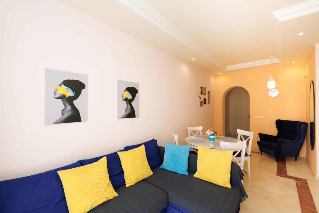 Two-Room Apartment In Elviria Near The Beach With Parking 马尔韦利亚 外观 照片